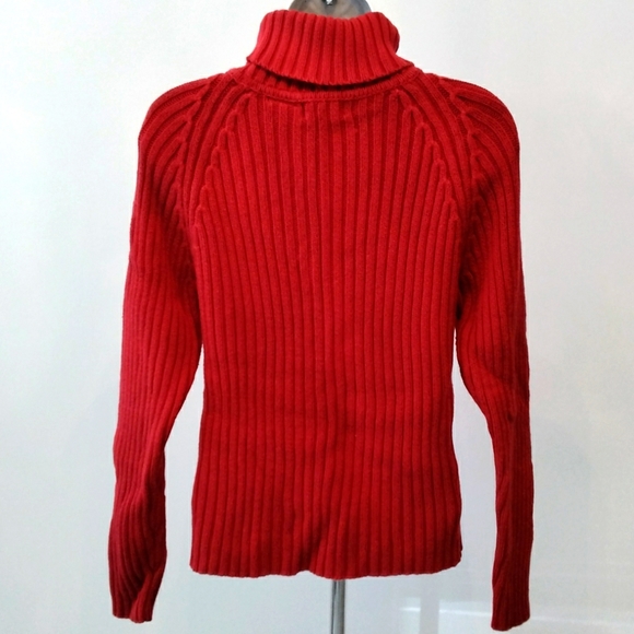 Chunky Red Sweater - Picture 2 of 2